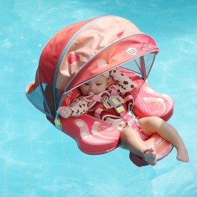 Resim Mambobaby Yüzme Simidi - Octopus, Emniyetli, Gölgelikli ve Ayak Destekli 