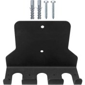 Resim Ipoearthu Barbell Duvar Montajlı Duvar Montajlı Çubuk Depolama Rafı Dikey Asılı Ağır Hizmet Tipi Barbell Depolama Askılı Direk Rafı (Yurt Dışından) 