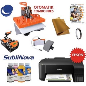 Resim Süblimasyon Combo Transfer Baskı Seti Bk8681989102422 Epson 