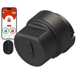 Resim Desi Utopic RXe Yapay Zeka Destekli Akıllı Kilit iOS - Android Uyumlu - Parmak İzi ve Tuş Takımı Set 