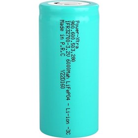 Resim Power-Xtra IFR32700 - 3.2V 6000 Mah LiFePO4 Şarjlı Pil 
