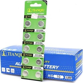 Resim Tıanqıu 10 Ad AG10 LR1130 389 LR54 L1131 189 Düğme Pil 20 Paket 200 Tane 