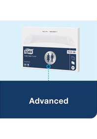 Resim Tork 344080 Klozet Kapağı Örtüsü Dispanseri Beyaz Beyaz 