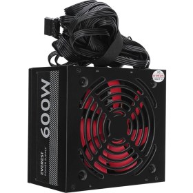 Resim Starseven Everest EPS-600A, Peak 600W, 12CM Fan, Atx, Aktif Pfc, Gaming Power Supply (Psu) Bulk 