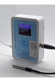 Resim ARGEKİP BİLİŞİM Veterinerler Için Erken Uyarı Sistemli Sıcaklık Ve Nem Takip Cihazı Ve Datalogger 