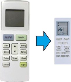 Resim Alarko Carrier Klima Kumandası - Eşdeğer 