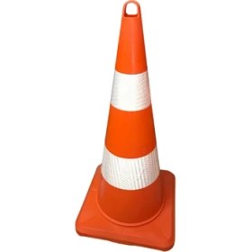 Resim Hayat Trafik Eko Trafik Konisi 75 cm -10 Adet 