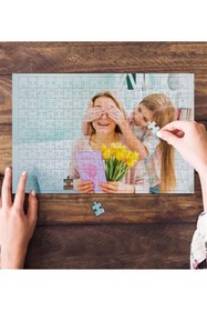 Resim Çılgıntrend Kişiye Özel 130 Parça A3 Fotoğraf Baskılı Puzzle 