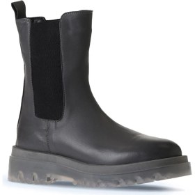 Resim Bueno Shoes Gri Deri Kadın Dolgu Topuklu Bot 01WV1510 01WV1510 
