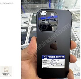 Resim Apple iPhone 16 Pro İkinci El TR | 256 GB | Siyah 