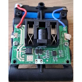 Resim Şarjlı Batarya Grubu 3lü 18650 Li-Ion Pil 12V 2000 Mah Pcbli Şarj Bms Devreli Pil Seti Okul Proje 