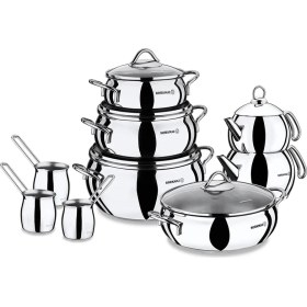 Resim Korkmaz Tombik 15 Parça Çelik Çeyiz Seti 