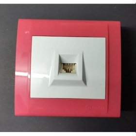 Resim Makel Defne Telefon Prizi Rose Çerçeveli 