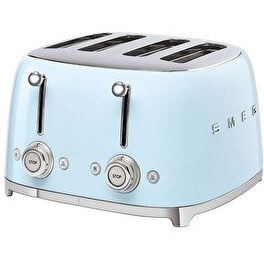 Resim Smeg TSF03PBEU 1x4 Pastel Mavi Ekmek Kızartma Makinesi 