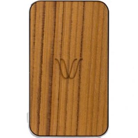 Resim Woodie Milano Teak Wood Kablosuz Şarj Powerbank - Doğal Tasarım, Modern Teknoloji - 