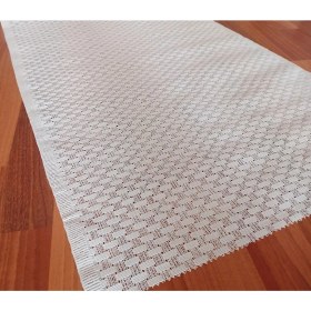 Resim 50X500 cm Pvc Dantel Renkli Dolap Çekmece Runner Örtüsü Hasır Desen 