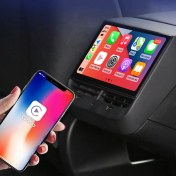 Resim Tesla Model Y Için 7" Arka Eğlence ve Klima Kontrolü Dokunmatik Ekran 2023Y-7TSD 