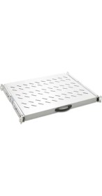 Resim Ager Dikili Tip 19" 1u D1000MM Için Hareketli Siyah Raf Modülü Ağır Hizmet Tipi AA-AHR10-A-B1 