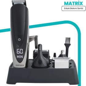 Resim Goldmaster Matrix GM-8101 Erkek Bakım Seti 