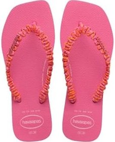 Resim Slim Square Boho Pink Kadın Parmak Arası Terlik 