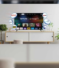 Resim ONVO OV32F750 32'' FRAMELESS HD READY GOOGLE TV 