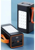 Resim 50000mah Hızlı Şarj Powerbank 22.5w Powerbank Kamp Led Işıklı 