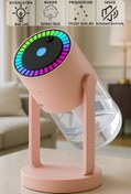 Resim Kensa Mio Ah8 Rgb 280ml Yıldız Işıklı Projektör Hava Nemlendirici Pembe 