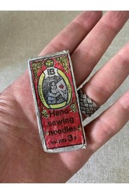 Resim Hasyılmaz Princess Rose Antika Dikiş İğnesi 25li Paket - Bakkaliye Koleksiyon Yorgan İğnesi 