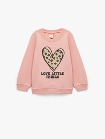 Resim Koton Kız Bebek Sweat 6Wmg10066Ak 