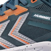 Resim Hummel Beyaz-Siyah Memory Foam Hafif Esnek Erkek Spor Ayakkabı 900675 Hml Coral Uw 