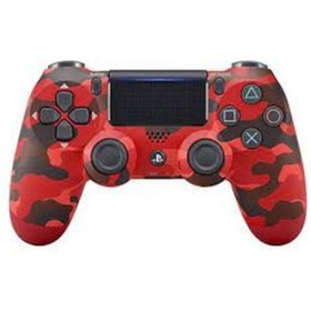 Resim PS4 Uyumlu V2 Yeni Nesil Kırmızı Kamuflaj Dualshock 