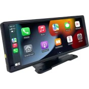 Resim Techtic Kablosuz Tak Çalıştır 9.3inç Apple Carplay ve Android Auto Oto Multimedya Type-C Girişli 