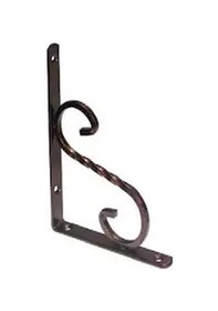 Resim Ferforje Raf Altı Küçük Bakır 