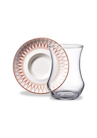 Resim Korkmaz Lorena Collection 12 Parça Çay Bardak Seti A8737-8 Şeffaf 