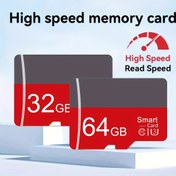 Resim Yüksek Hızlı 32GB & 64GB Kart - Sınıf 10 U3, Akıllı Telefonlar, Tabletler, Kameralar & Bilgisayarlar için 4K Uyumlu - Güvenilir Performans Yüksek Hızlı Bellek Kartı ile 