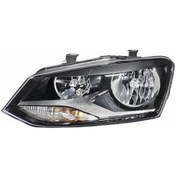 Resim Volkswagen Polo 09-14 Hella Tipi Uyumlu Far Sağ 6r1941008f Arteb 