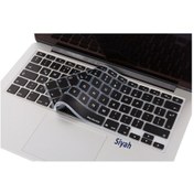 Resim Macbook Klavye Koruyucu Air Pro Uk-eu İngilizce Eski Usb'li Model 2008/2017 İle Uyumlu Siyah 