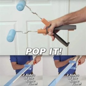 Resim Belle Fusion Mey Ithalat® Nano Süngerli Damlatmaz Mobilya ve Duvar Boyama Rulosu Hem Köşe Hem Düz Zemin 