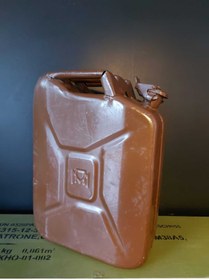 Resim kho military design 1963 Tarihli 20 Lt. Benzin Bidonu (Kahverengi) 
