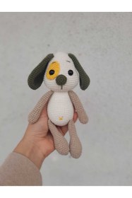 Resim Tasarım Amigurumi köpek oyuncak 