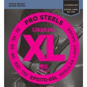Resim D'Addario EPS170-6SL Bas Gitar Tel Seti 