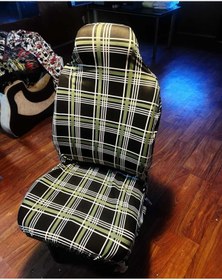 Resim KYC YEŞİL EKOSE SERVİS KILIF TAKIMI 1. SINIF KALİTE LİKRA KUMAŞ 