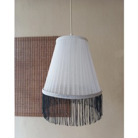 Resim Onay Avize Beyaz Organze Avize M-0352 Yatak Odası Çocuk Odası Genç ve Bebek Odası Avize Aydınlatma Sarkıt 