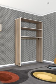Resim Kenzlife Giysi Dolabı Hayrettin 180*120*40 Crd Gardırop 