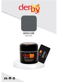 Resim Derby Koyu Gri Deri Çatlak Dolgu Macunu 50gr 