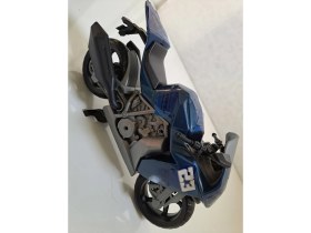 Resim Teknotrust 28 x 18 cm Kırılmaz Detaylı Motosiklet Motorbisiklet Oyuncak Motor Erkek Çocuk İçin 