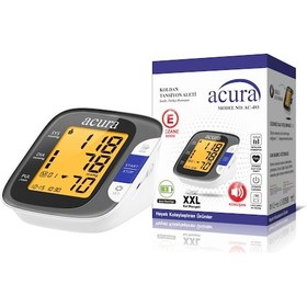 Resim Acura Ac-493 Şarjlı, Çantalı, Xxl Ekranlı Xxl Manşetli Tansiyon Aleti 