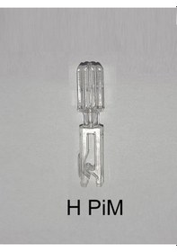 Resim Akıllı Dikey Perde Pimi H Tip Değiştirelebilir Vagon Uyumlu 10 Adet 