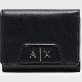Resim Armani Exchange Bayan Cüzdan Xw001595 Af19892 Uc001 Siyah Siyah 