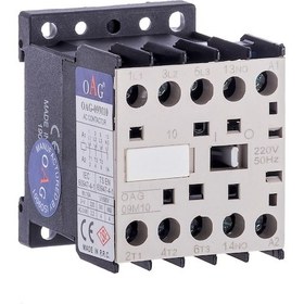 Resim OAG 09-01 9A 4KW MİNİ KONTAKTÖR KAPALI KONTAK 